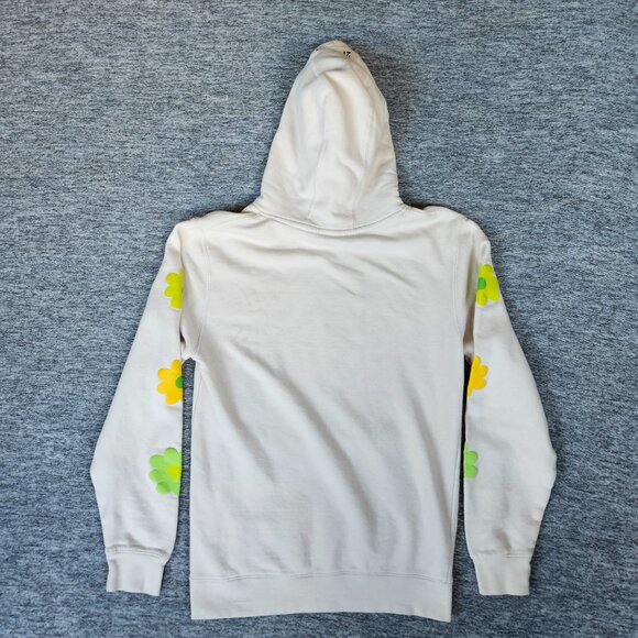 Sturniolo Triplets Hoodie Beige Long Sleeve Logo Floral Unisex Small 2 Million - Picture 2 of 13